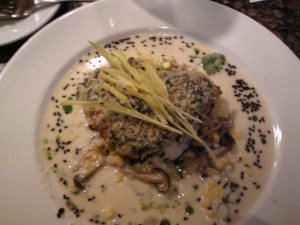 Ginger Crusted Onaga