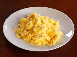 scrambled eggs